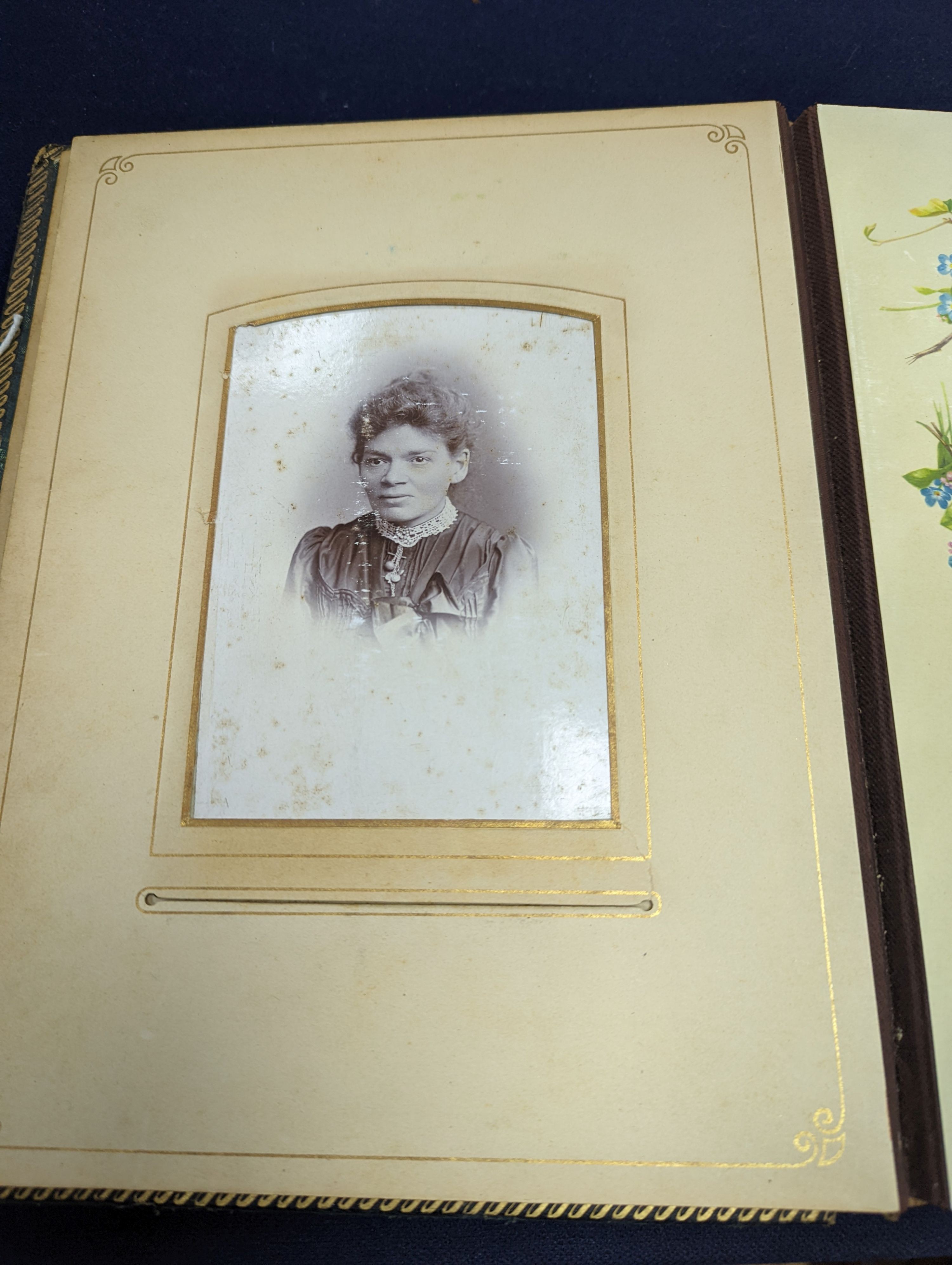 Victorian and later photograph albums and daguerrotypes